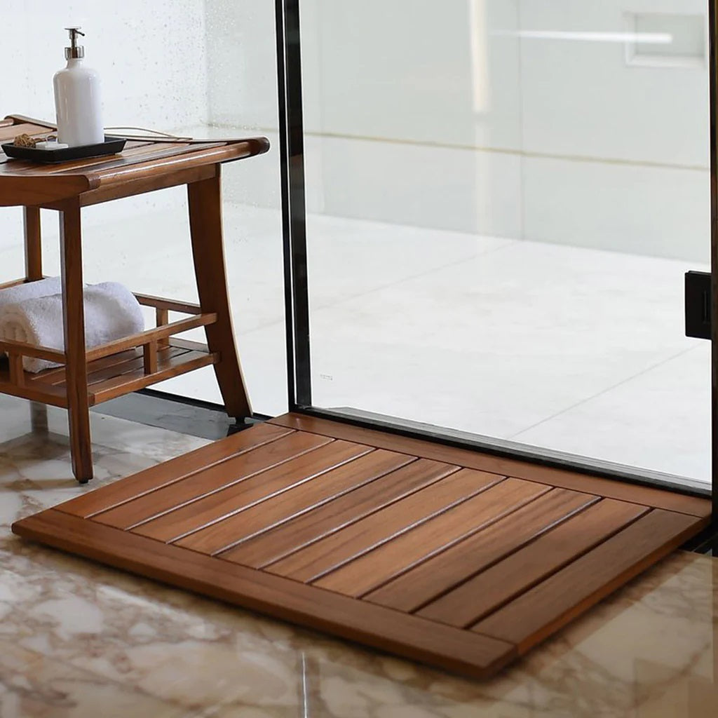 Teak Shower Mat