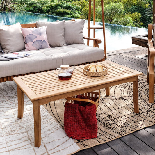 Teak Outdoor Coffee Table